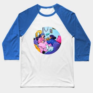 SleepOver_RoundVersion Baseball T-Shirt